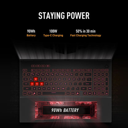 ASUS TUF GAMING A16 FA608PP-QT014WS [R9-8940HX/16GB/1TB SSD/WIN11 HOME+MS24/16.0"/8GB-RTX5070 GRAPHICS/1 YEAR(S)/GREY]