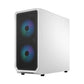 FRACTAL DESIGN Focus 2 Mesh RGB Clear Tint ATX Mid Tower Cabinet (White)