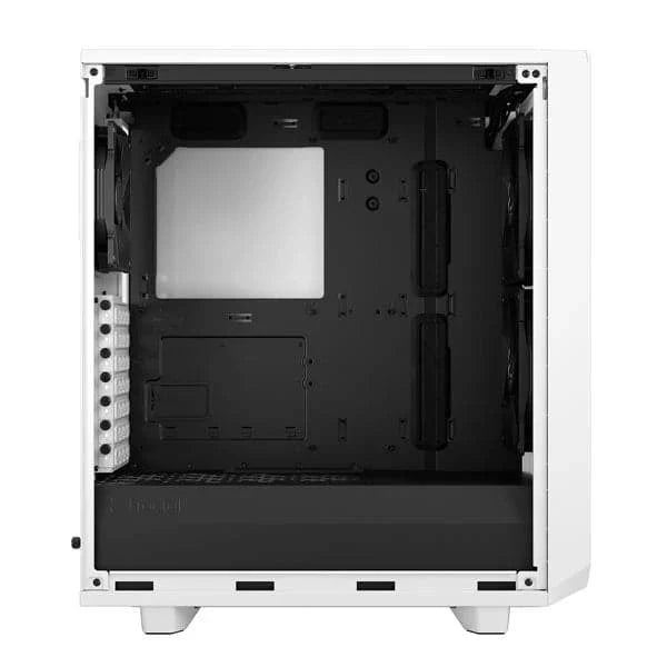 FRACTAL DESIGN Meshify 2 Compact Clear ATX Mid Tower Cabinet (White)