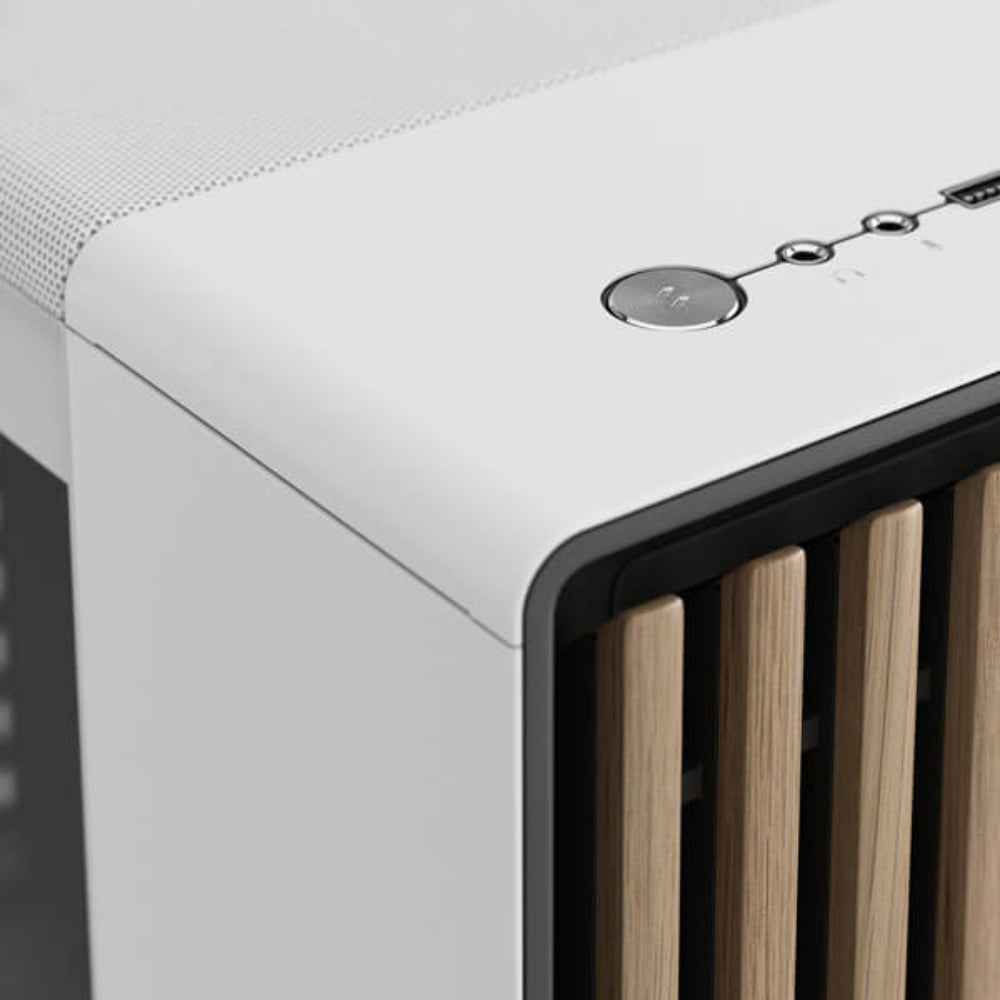 FRACTAL DESIGN North XL TG Clear EATX Mid Tower Cabinet ( White )