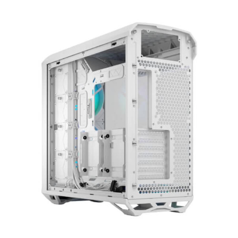 FRACTAL DESIGN Torrent RGB TG Clear Tint EATX Mid Tower Cabinet ( White )
