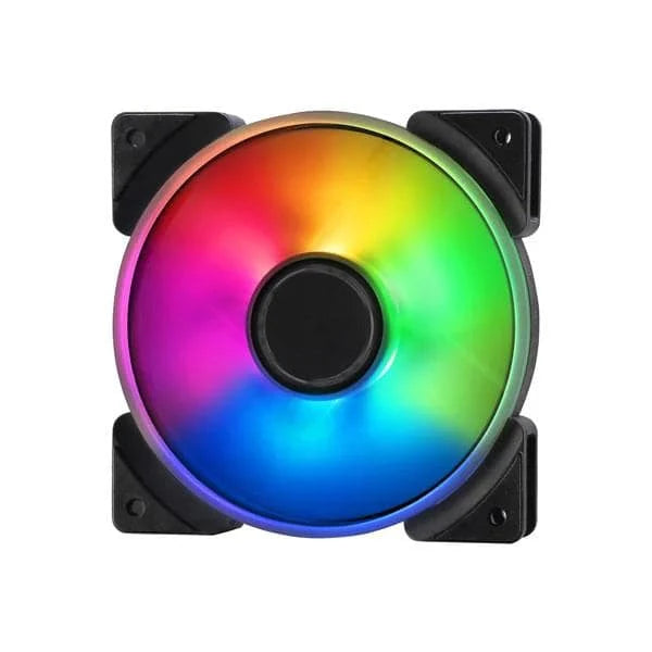 FRACTAL DESIGN AL Series Prisma AL-14/PWM 140mm ARGB Cabinet Fan (Black) (Triple Pack)