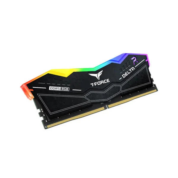 TEAMGROUP T-Force Delta RGB 16GB ( 16GB x 1 ) 6000MHz DDR5 RAM (Black) ( CL38 )