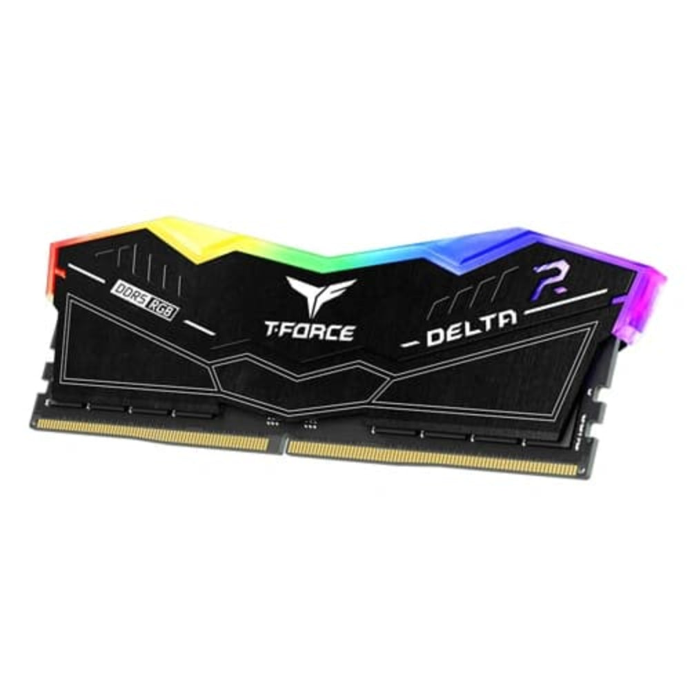 TEAMGROUP Delta RGB 32GB ( 32GB x 1 ) 6000MHz DDR5 RAM ( Black ) ( CL38 )