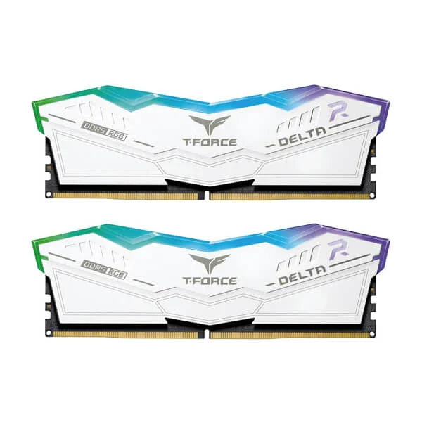 TEAMGROUP T-Force Delta RGB 64GB ( 32GBx2 ) 5200MHz DDR5 RAM ( CL40 )