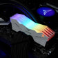 TEAMGROUP T-Force Delta RGB 64GB ( 32GBx2 ) 6000MHz DDR5 RAM ( White ) ( CL38 )