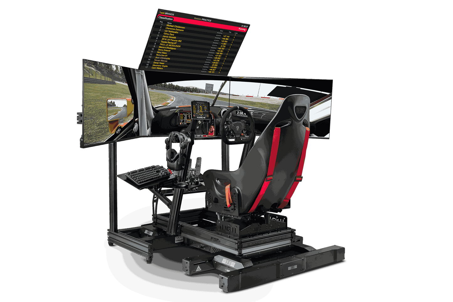 NEXT LEVEL RACING F-GT ELITE WHEEL PLATE EDITION NLR-E001