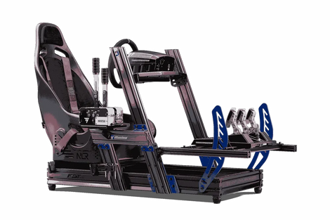 Next Level Racing F-GT Elite iRacing Edition Aluminum Formula GT Simulator Cockpit NLR-E012