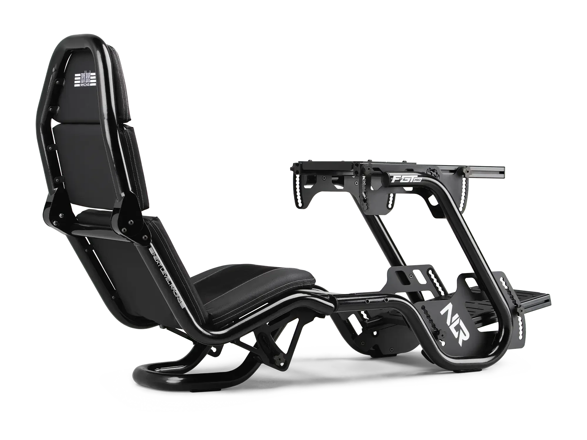 NEXT LEVEL RACING F-GT PRO FORMULA AND GT RACING SIMULATOR COCKPIT - BLACK EDITION (NLR-R003)