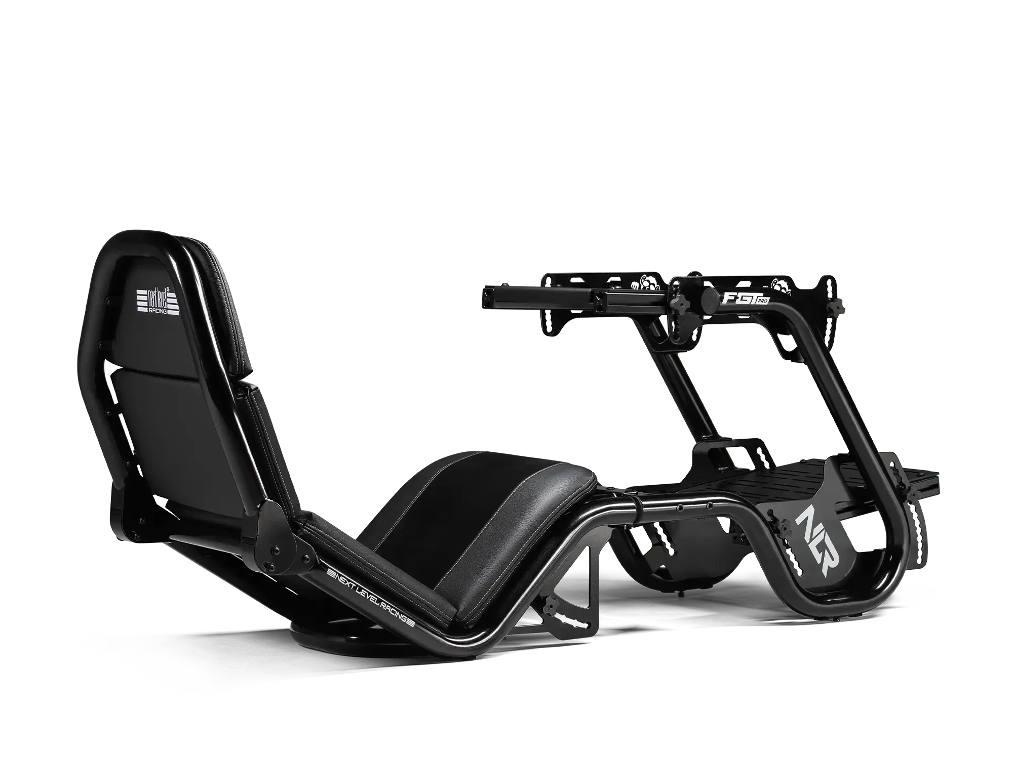 NEXT LEVEL RACING F-GT PRO FORMULA AND GT RACING SIMULATOR COCKPIT - BLACK EDITION (NLR-R003)