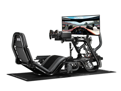 NEXT LEVEL RACING F-GT PRO FORMULA AND GT RACING SIMULATOR COCKPIT - BLACK EDITION (NLR-R003)
