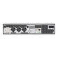 APC EASY UPS ON-LINE SRV3KUXI-IN - 3000VA/ 2400W | 230V | 3 INDIA 3-PIN 6A + 1X HARD WIRE 3-WIRE(1P+N+E) OUTLETS | RACKMOUNT 2U | INTELLIGENT CARD SLOT | VISUAL LCD AND AUDIBLE ALARMS | NO BATTERY, W/O RAIL KIT | 2 YEARS WARRANTY