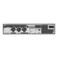 APC EASY UPS ON-LINE SRV3KRIL-IN - 3000VA/ 2400W |230V | 3 INDIA 3-PIN 6A + 1X HARD WIRE 3-WIRE(1P+ N+E) OUTLETS | RACKMOUNT 4U | INTELLIGENT CARD SLOT | VISUAL LCD AND AUDIBLE ALARMS | EXTENDED RUNTIME, W/O RAIL KIT | 2 YEARS WARRANTY