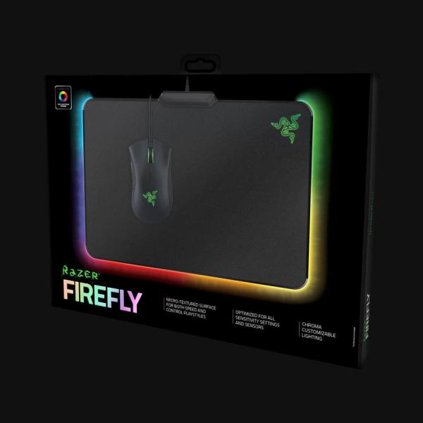 RAZER Firefly V2 Hard RGB Mousepad (Medium)