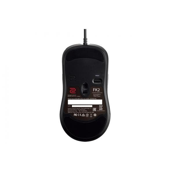 BENQ Zowie FK2 Wired Ambidextrous Gaming Mouse ( FK2 ) ( 3200DPI / 5 Macro Buttons ) ( Black )