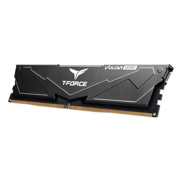 TEAMGROUP T-Force Vulcan 16GB ( 8GBx2 ) 5200MHz DDR5 RAM ( Black ) ( CL40 )