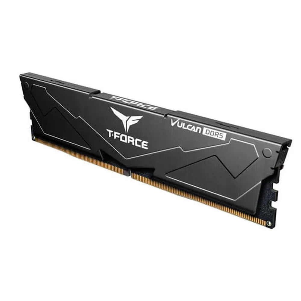 TEAMGROUP T-Force Vulcan 16GB ( 16GB x 1 ) 6000MHz DDR5 Ram (Black) ( CL38 )