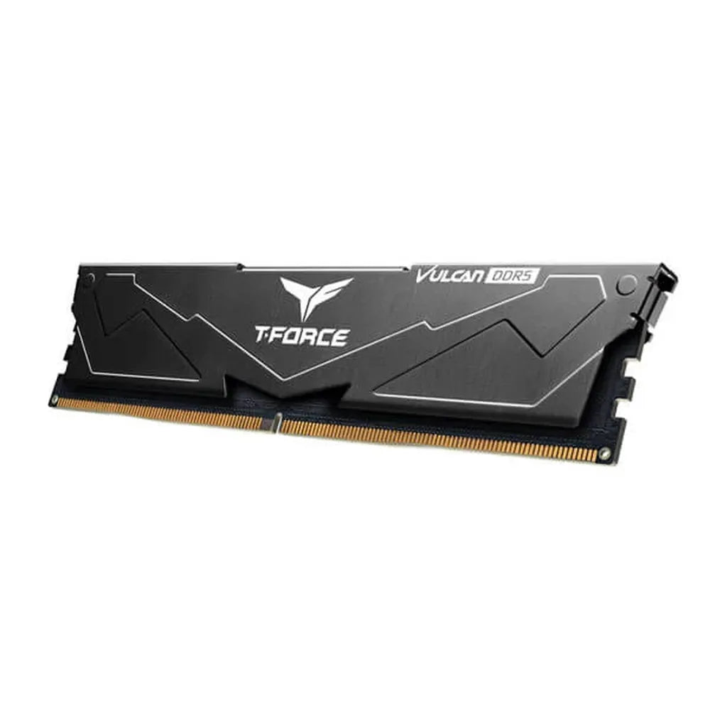 TEAMGROUP T-Force Vulcan 16GB ( 16GB x 1 ) 5200MHz DDR5 Ram (Black) ( CL40 )