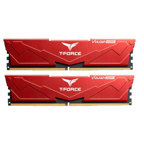 TEAMGROUP T-Force Vulcan 64GB ( 32GB x 2 ) 5200MHz DDR5 Ram (Red) ( CL40 )