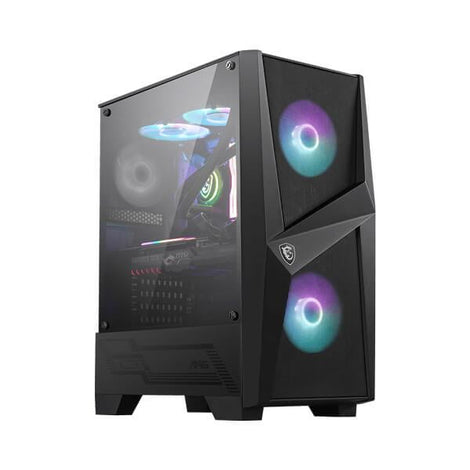 MSI MAG Forge 100R ARGB ATX Mid Tower Cabinet (Black)