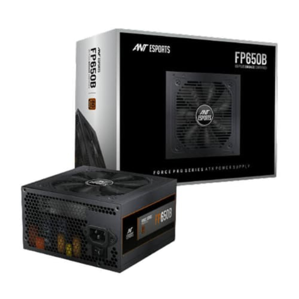 ANT ESPORTS FP650B 650W 80+ Bronze Non Modular ATX 2.0 power Supply