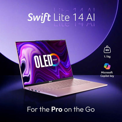 ACER SWIFT LITE NX.DB8SI.001 [ULTRA5-115U/16GB/512GB SSD/WIN11 HOME+MS24/14.0"/INTEGRATED GRAPHICS/1 YEAR(S)/SUNSET COPPER]
