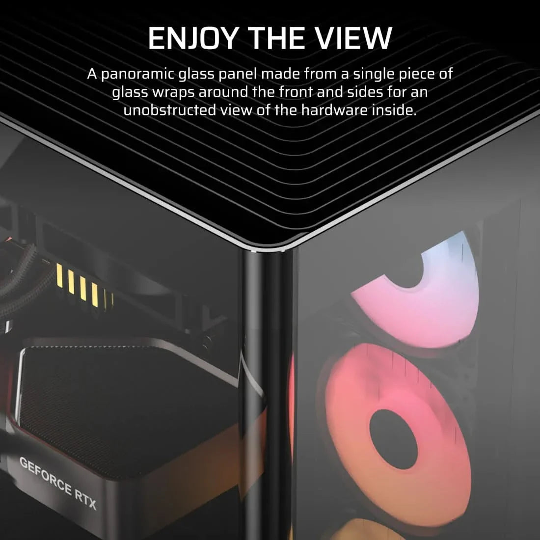 CORSAIR FRAME 4500X Panoramic Glass Mid-Tower PC Case