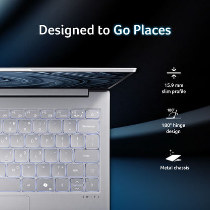 ACER SWIFT LITE NX.D2GSI.001 [ULTRA5-115U/16GB/512GB SSD/WIN11 HOME+MS24/14.0"/INTEGRATED GRAPHICS/1 YEAR(S)/LIGHT SILVER/OLED]
