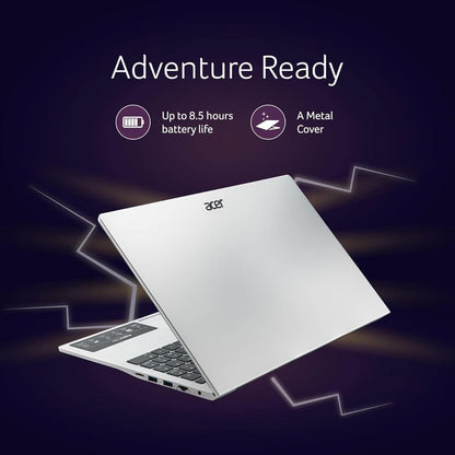 Acer Aspire Lite, 13th Gen, Intel Core i7-13620H Processor, 16 GB RAM, 1 TB SSD, Full HD IPS, 15.6"/39.62 cm, Windows 11 Home, MSO, Pure Silver, 1.70 kg, AL15-52H, Backlit keyboard, Thin and Light Laptop UN.347SI.00W