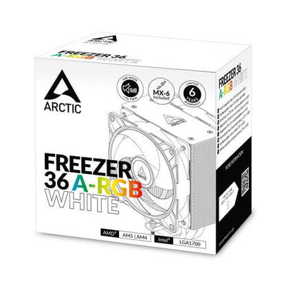 ARCTIC FREEZER CPU AIR COOLER 36 A-RGB (WHITE) ACFRE00125A