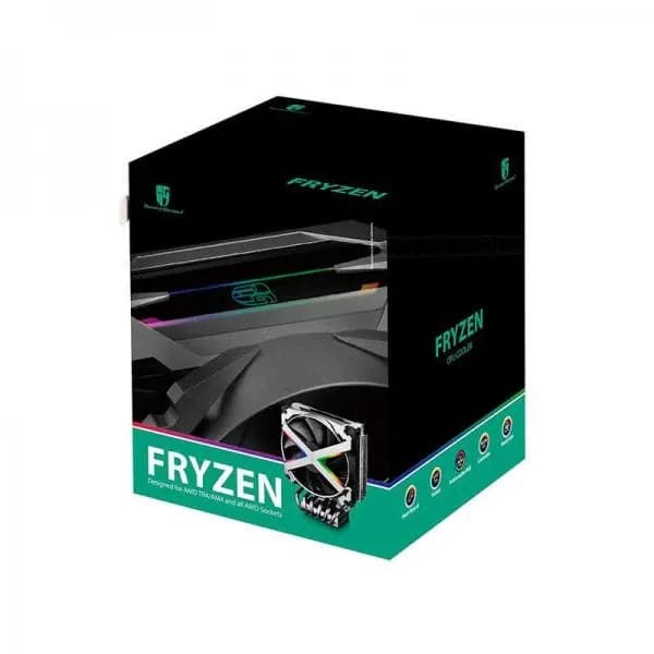 DEEPCOOL Gamerstorm Fryzen (For AMD) 120mm Single Tower CPU Air Cooler (Black)