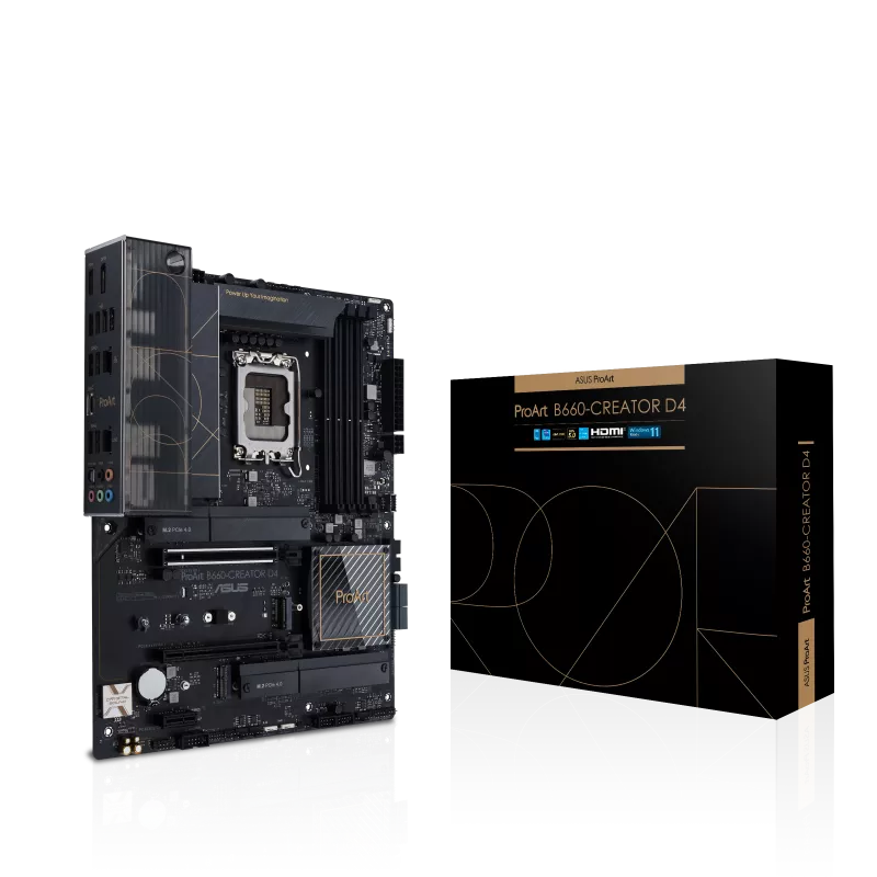 ASUS PRO B660 CREATOR DDR4 INTEL LGA1700 MOTHERBOARD