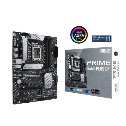 ASUS PRIME B660-PLUS DDR4 LGA1700 MOTHERBOARD