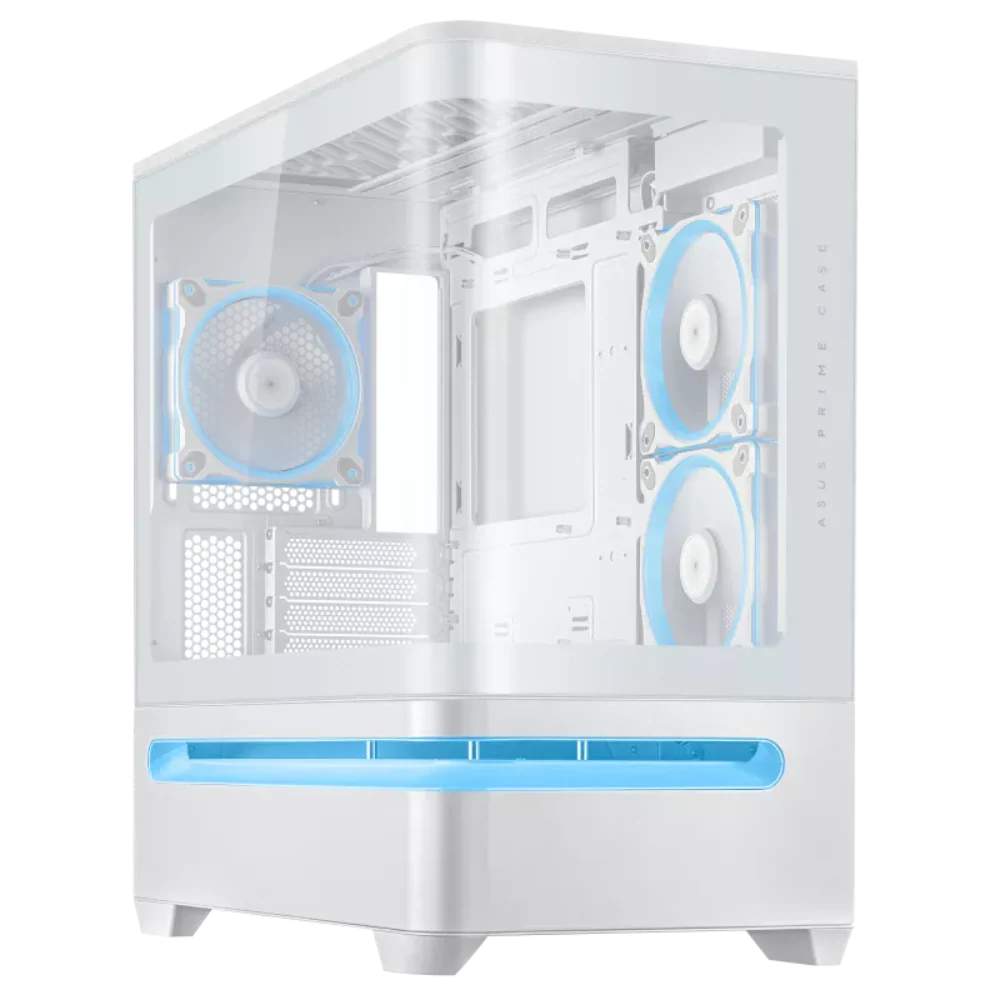 ASUS Prime AP202 ARGB MATX Mid Tower Cabinet ( White )