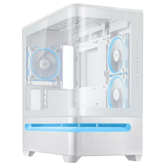 ASUS Prime AP202 ARGB MATX Mid Tower Cabinet ( White )