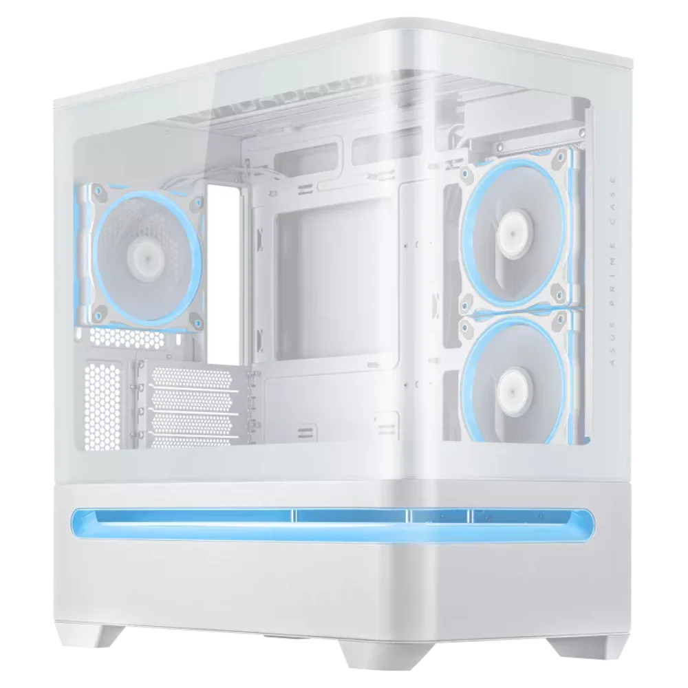 ASUS Prime AP202 ARGB MATX Mid Tower Cabinet ( White )
