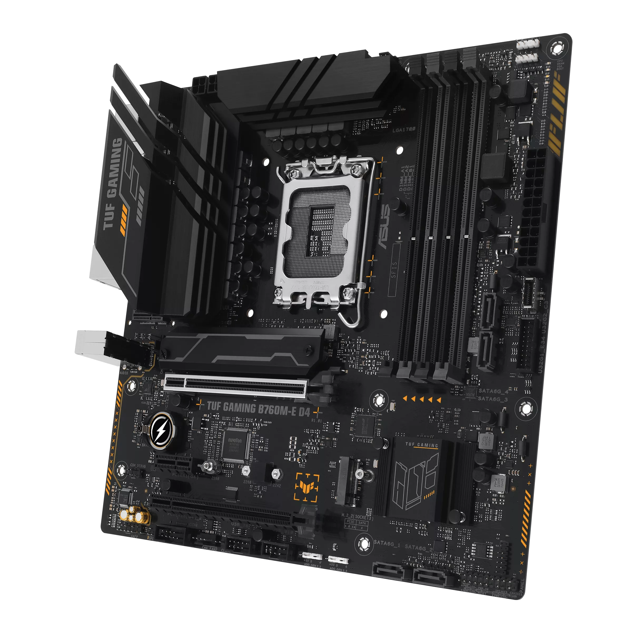 ASUS TUF GAMING B760M-E D4 DDR4 MOTHERBOARD