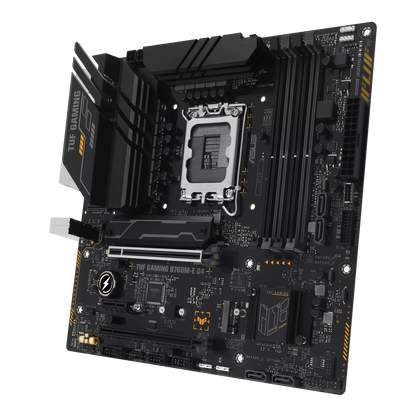ASUS TUF GAMING B760M-E D4 DDR4 MOTHERBOARD