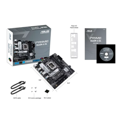ASUS PRIME B660M-A DDR4 INTEL LGA1700 MOTHERBOARD