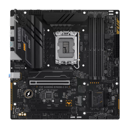 ASUS TUF GAMING B760M-E D4 DDR4 MOTHERBOARD