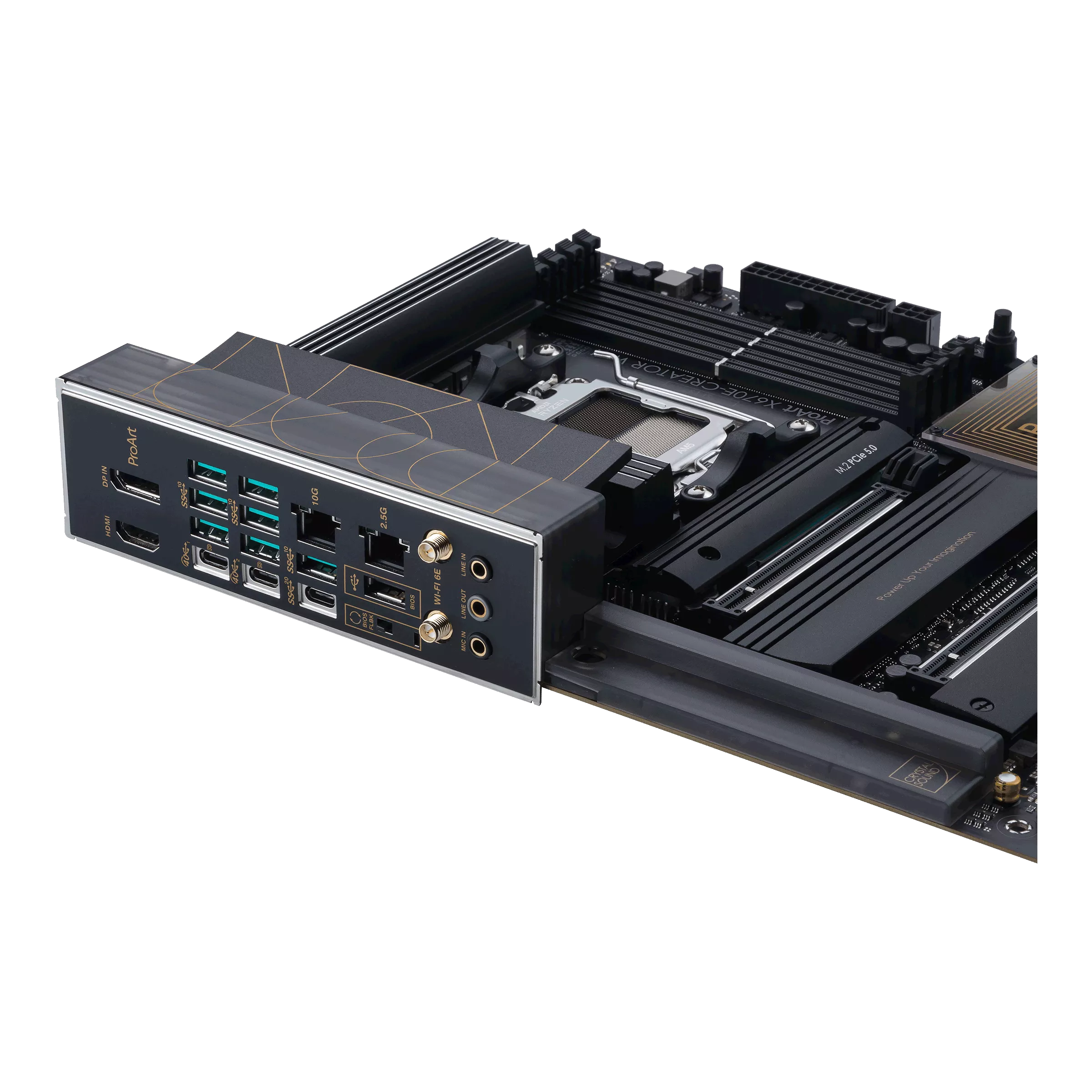 ASUS PROART X670E CREATOR WIFI AMD AM5 DDR5 MOTHERBOARD