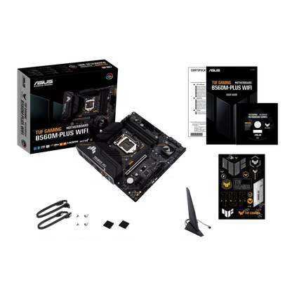 ASUS TUF GAMING B560M PLUS WIFI INTEL LGA1200 MOTHERBOARD