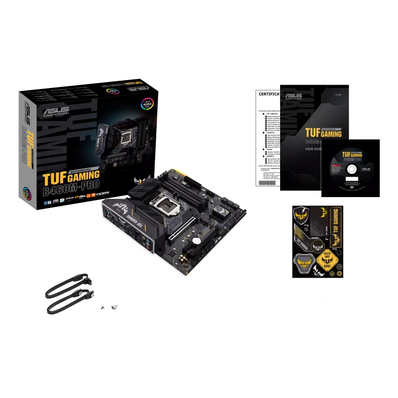 ASUS TUF GAMING B460 PRO INTEL LGA1200 MOTHERBOARD