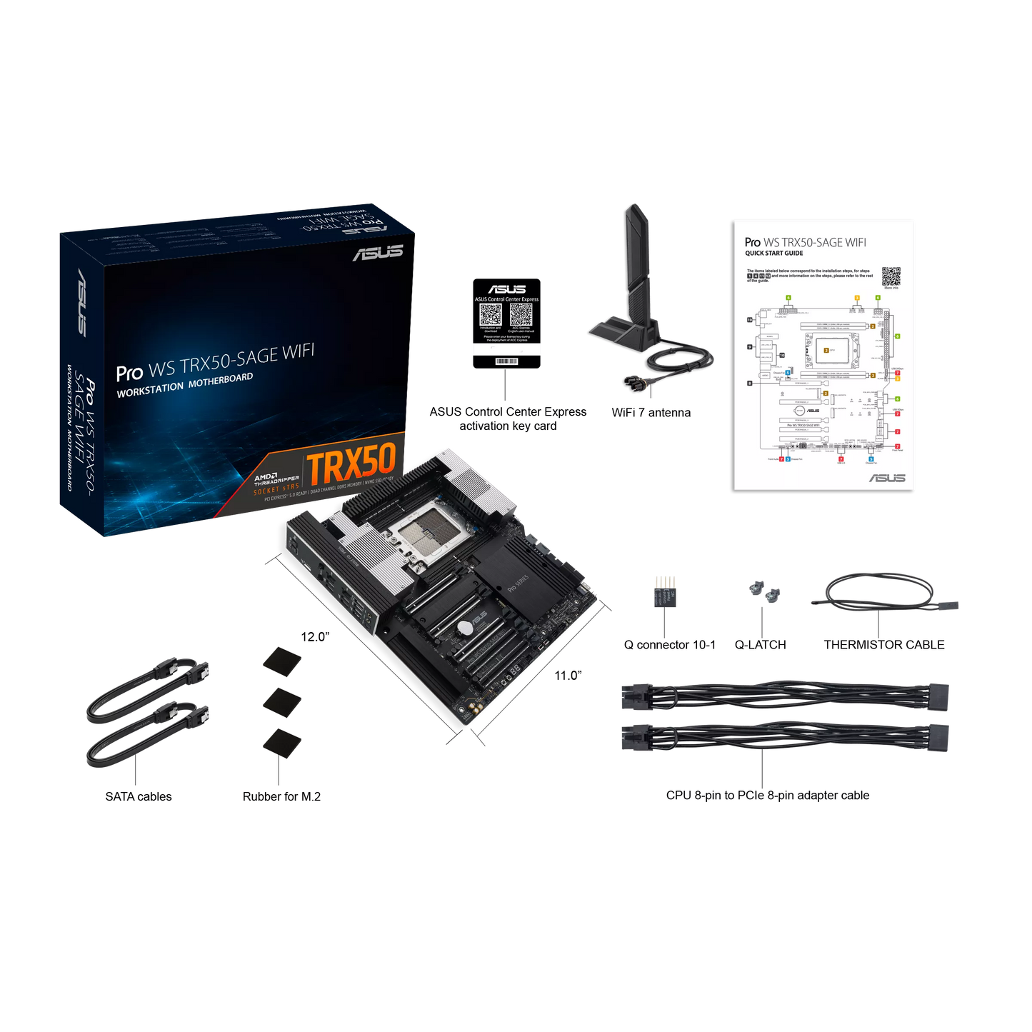ASUS PRO WS TRX50-SAGE ATX DDR5 WIFI