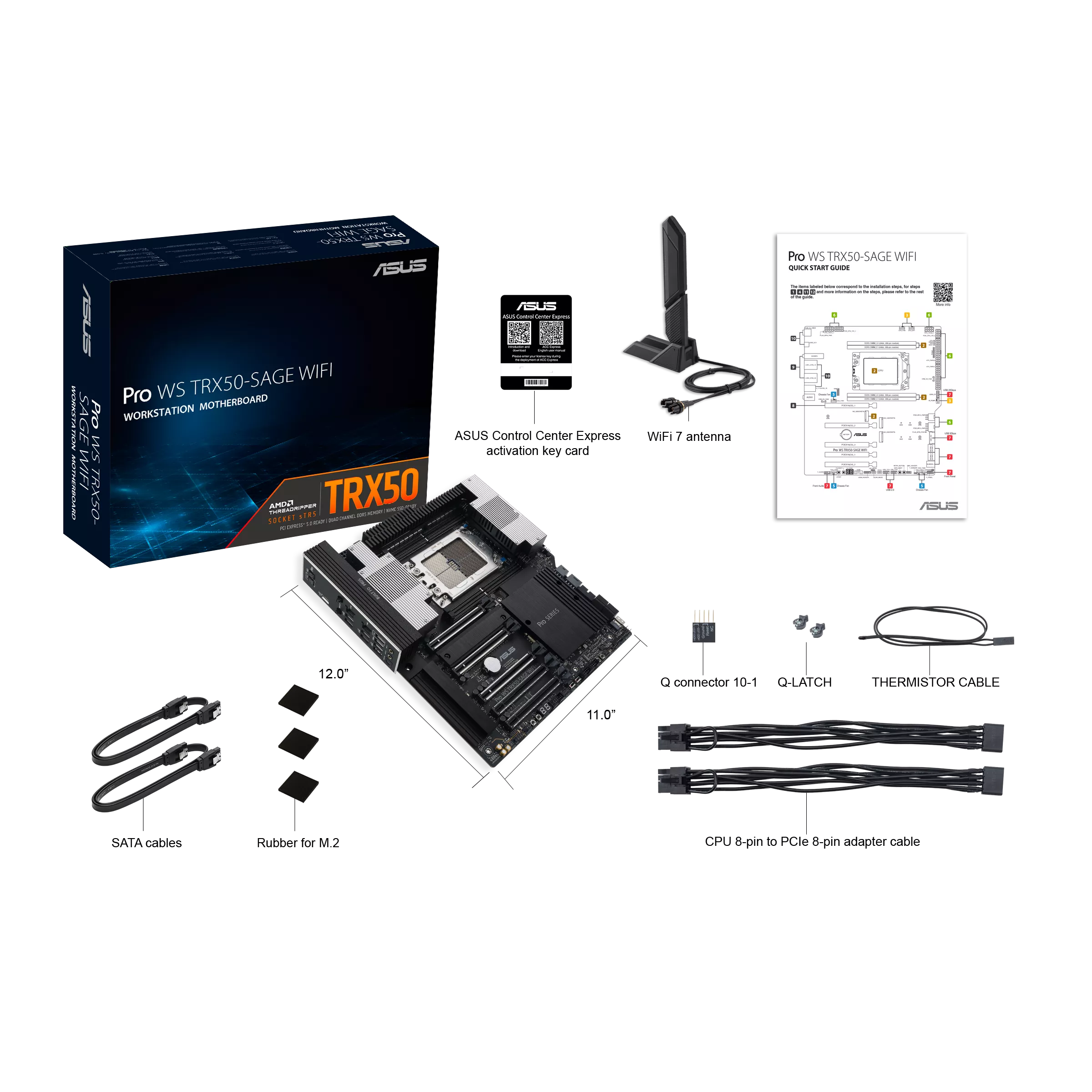 ASUS PRO WS TRX50-SAGE ATX DDR5 WIFI