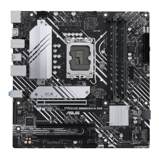 ASUS PRIME B660M-A DDR4 INTEL LGA1700 MOTHERBOARD