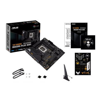 ASUS TUF GAMING B660M-PLUS WIFI INTEL LGA1700 MOTHERBOARD