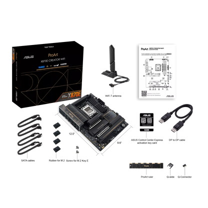 ASUS PROART X870E-CREATOR WIFI AM5 ATX MOTHERBOARD