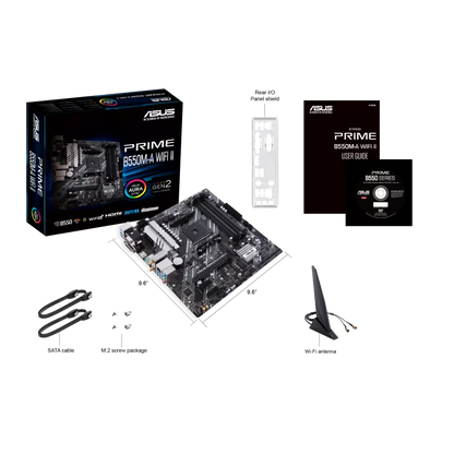 ASUS B550M-A PRIME WIFI II AMD AM4 MOTHERBOARD