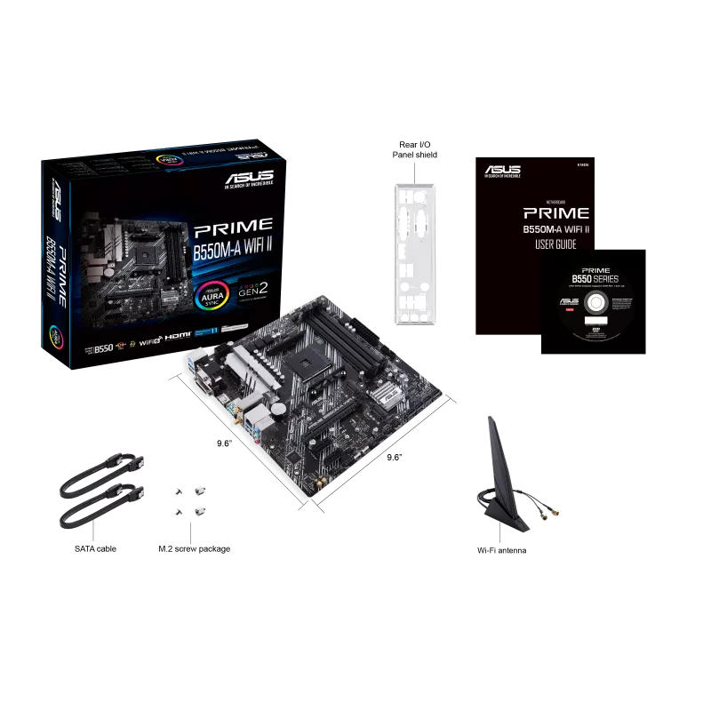 ASUS B550M-A PRIME WIFI II AMD AM4 MOTHERBOARD